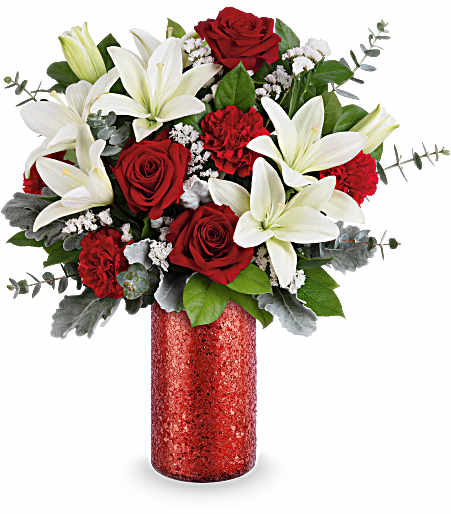 Scarlet Embrace Bouquet - Standard