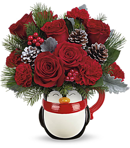 Send A Hug North Pole Penguin - Deluxe