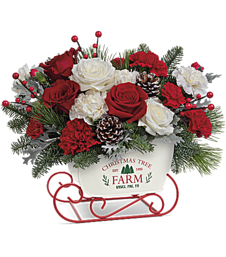 Sleigh The Season Bouquet - Premium