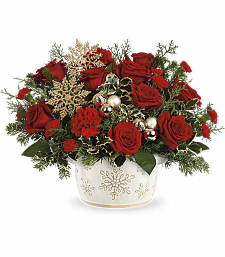  Snowflake Symphony Bouquet - Premium