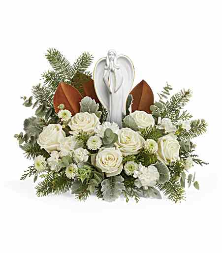 Snowy Grace Bouquet - Deluxe