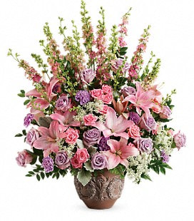 Teleflora's Soft Blush Bouquet - Premium