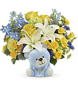 Sunny Cheer Bear Bouquet - Premium