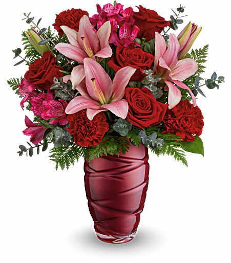 Swirling Embrace Bouquet  - Deluxe