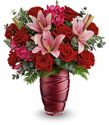 Swirling Embrace Bouquet - Premium