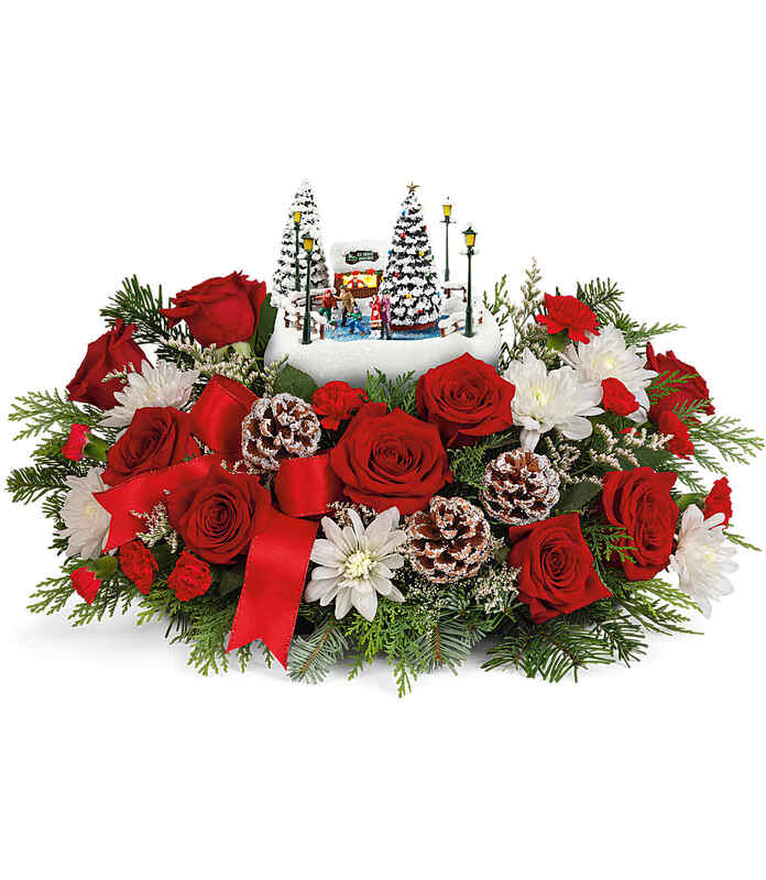  	Thomas Kinkade's Skate into the Holidays - Premium