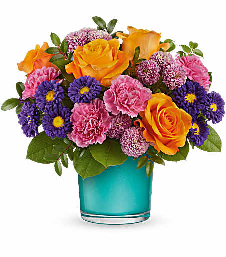 Topaz Harmony Bouquet - Deluxe