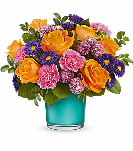 Topaz Harmony Bouquet - Premium
