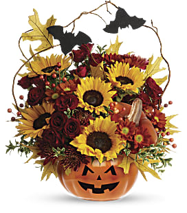 Teleflora's Trick & Treat Bouquet - Premium