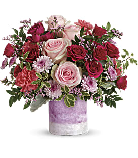 Teleflora's Washed In Pink Bouquet - Premium