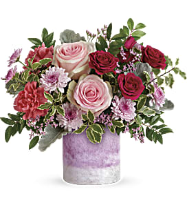 Teleflora's Washed In Pink Bouquet - Standard