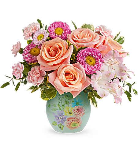 Watercolor Garden Bouquet - Deluxe