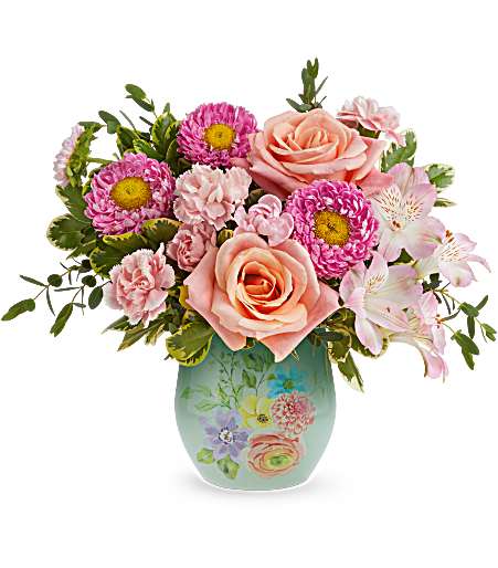 Watercolor Garden Bouquet - Standard