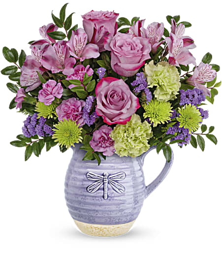 Whimsical Dragonfly Bouquet - Deluxe