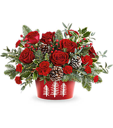 Winter Whimsy Centerpiece - Deluxe