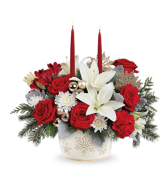 Winter Wishes Bouquet - Deluxe